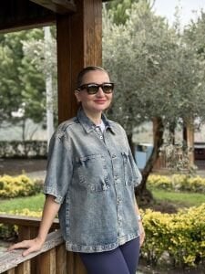 Orjinal vintage kot gömlek