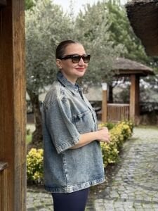 Orjinal vintage kot gömlek