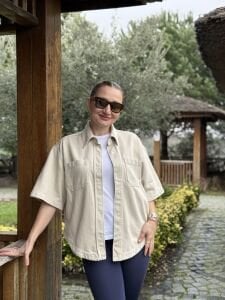 Orjinal Mng kot gömlek taş