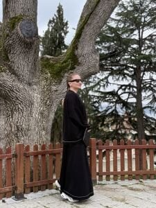 Flamenko ipek oysho etek Takım siyah