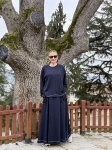 Flamenko ipek oysho etek Takım Lacivert