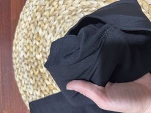 Siyah içi polar tayt