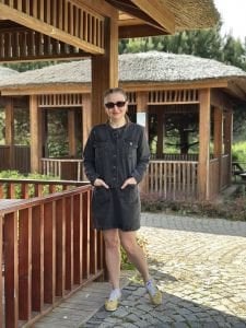 Orjinal marka River kot elbise antrasit