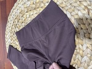 Kahve içi polar tayt