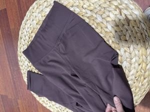 Kahve içi polar tayt