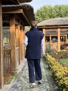 Yelek içi polar Seli takım Lacivert