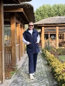 Yelek içi polar Seli takım Lacivert