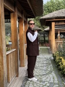 Yelek içi polar Seli Takım Kahve