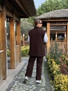 Yelek içi polar Seli Takım Kahve