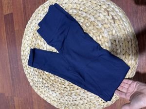 Lacivert içi polar tayt