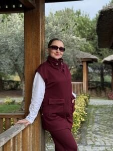 Yelek içi polar Seli Takım Bordo