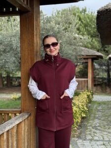 Yelek Seli Takım Bordo