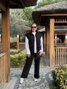 Yelek içi polar Seli Takım Siyah