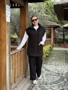 Yelek Seli Takım Siyah
