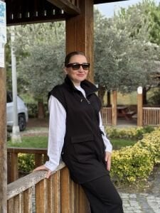 Yelek içi polar Seli Takım Siyah