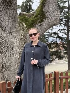 A.akay Tasarım Kupra Trençkot Antrasit