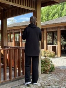 2263 Oysho takım fermuarlı Siyah