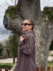 A.akay Tasarım Kupra Trençkot Kahve