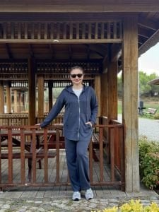 2263 Oysho takım fermuarlı Antrasit