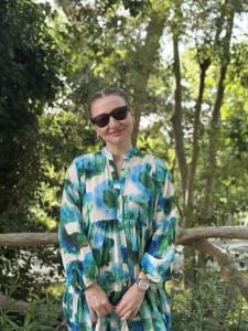 Modal gülse katleya elbise