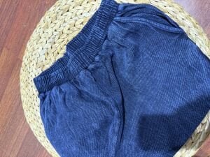 A.Akay paça detaylı pantolon indigo