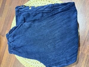 A.Akay paça detaylı pantolon indigo