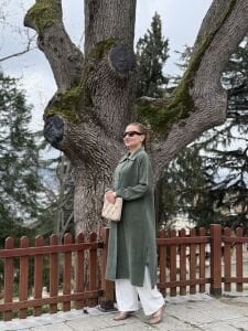 A.akay Tasarım Kupra Trençkot Mint