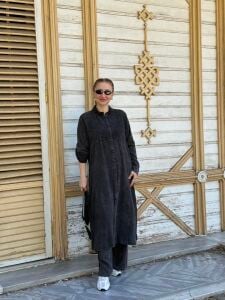 A.akay Premium Pamuk DORA Takım 6130 4 Beden - SİYAH