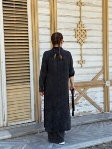 A.akay Premium Pamuk DORA Takım 6130 4 Beden - SİYAH