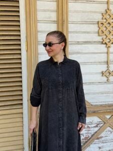 A.akay Premium Pamuk DORA Takım 6130 4 Beden - SİYAH