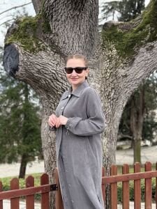 A.akay Tasarım Kupra Trençkot Gri