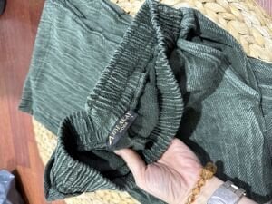 A.Akay paça detaylı pantolon haki