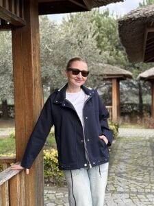 Kapüşonlu sweat detaylı Z.R Orijinal MONT Lacivert