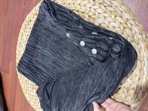 A.Akay paça detaylı pantolon antrasit