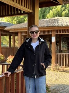 Kapüşonlu sweat detaylı Z.R Orijinal MONT siyah