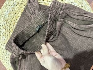 A.Akay paça detaylı pantolon kahve