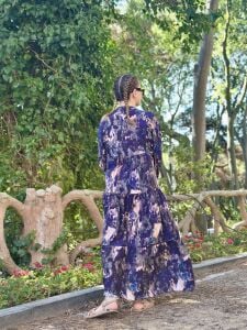 Arila Modal tensel elbise katleya