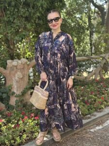 Arila Modal tensel elbise katleya