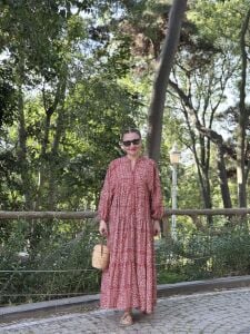 Verina tasarım tensel elbise katleya