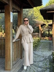 Kemerli Oysho Takım Taş