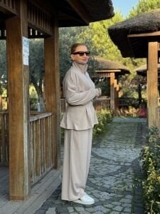 Kemerli Oysho Takım Taş