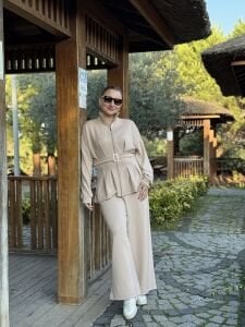 Kemerli Oysho Takım Taş