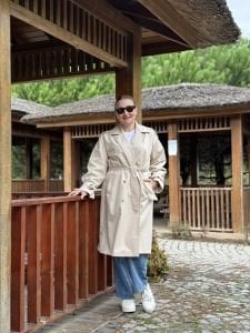 Premium orjinal marka Astarlı trençkot Taş