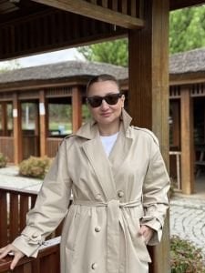 Premium orjinal marka Astarlı trençkot Taş