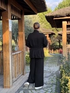 Kemerli Oysho Takım Siyah