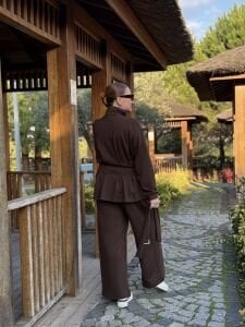 Kemerli Oysho Takım kahve