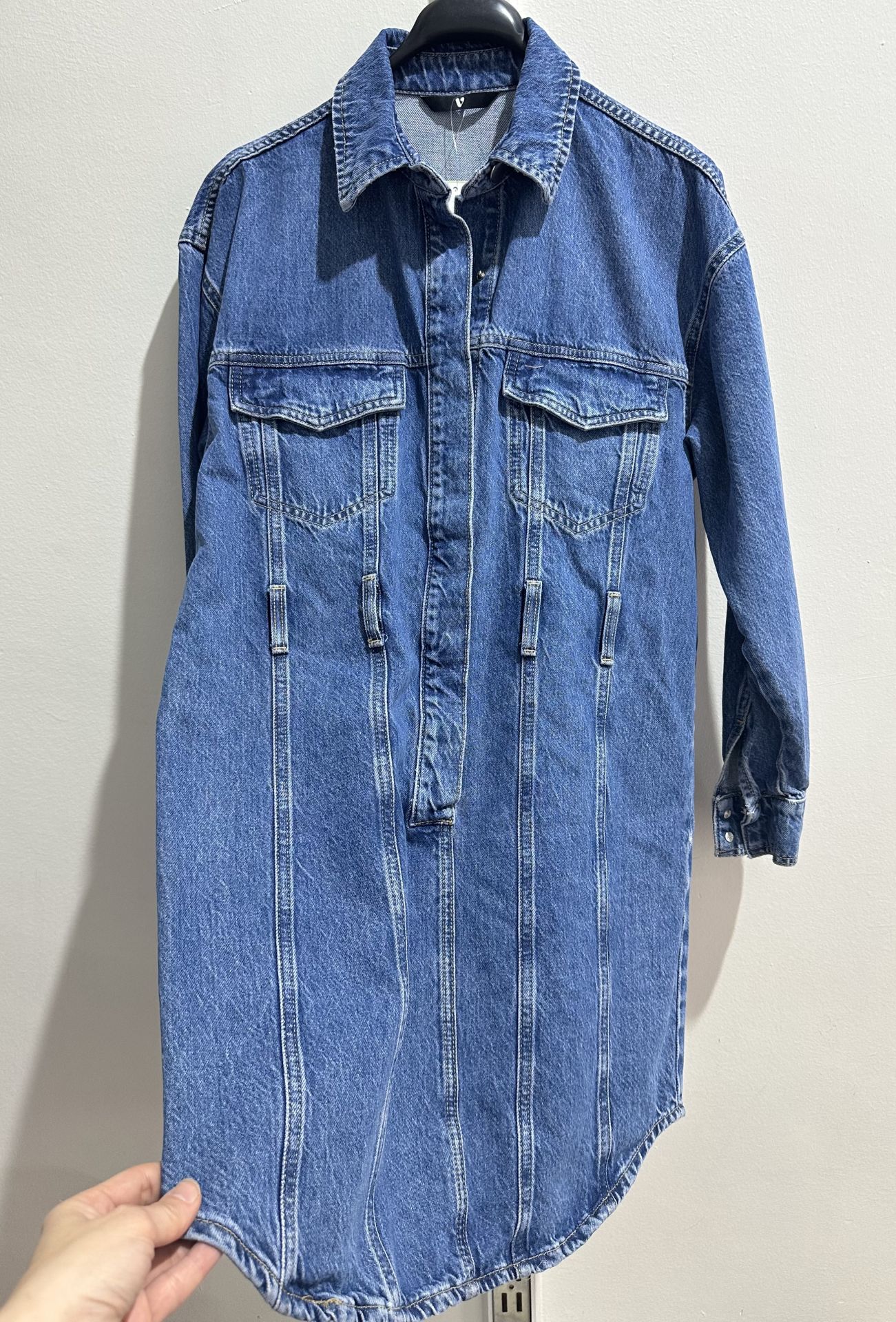 Orjinal marka kot tunik-elbise mavi