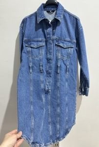 Orjinal marka kot tunik-elbise mavi