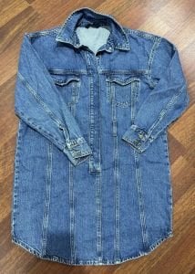 Orjinal marka kot tunik-elbise mavi