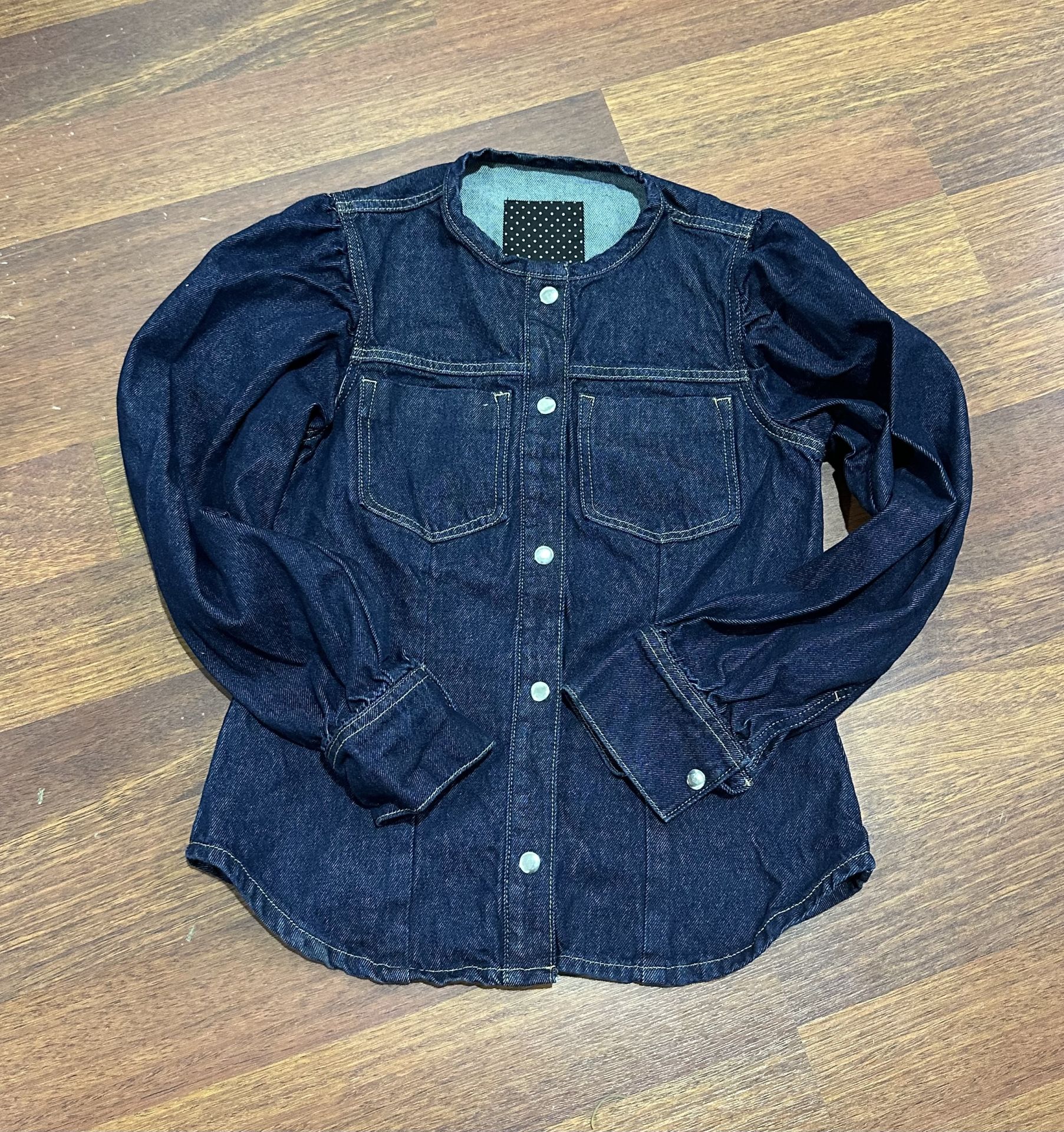 Orjinal marka koyu laci kot gömlek